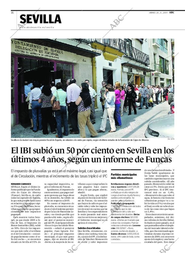 ABC SEVILLA 28-08-2009 página 16
