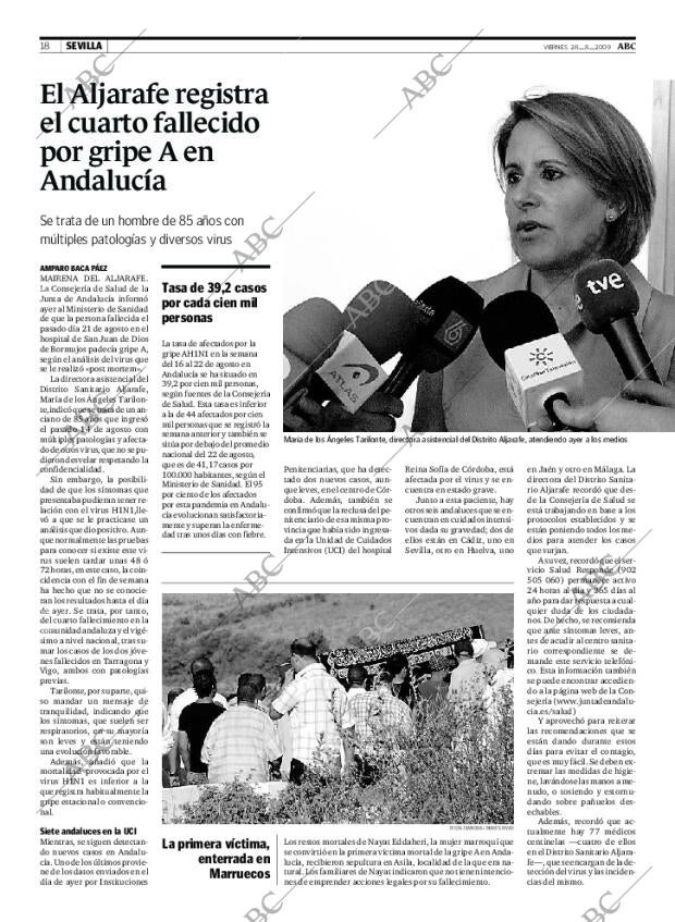 ABC SEVILLA 28-08-2009 página 18