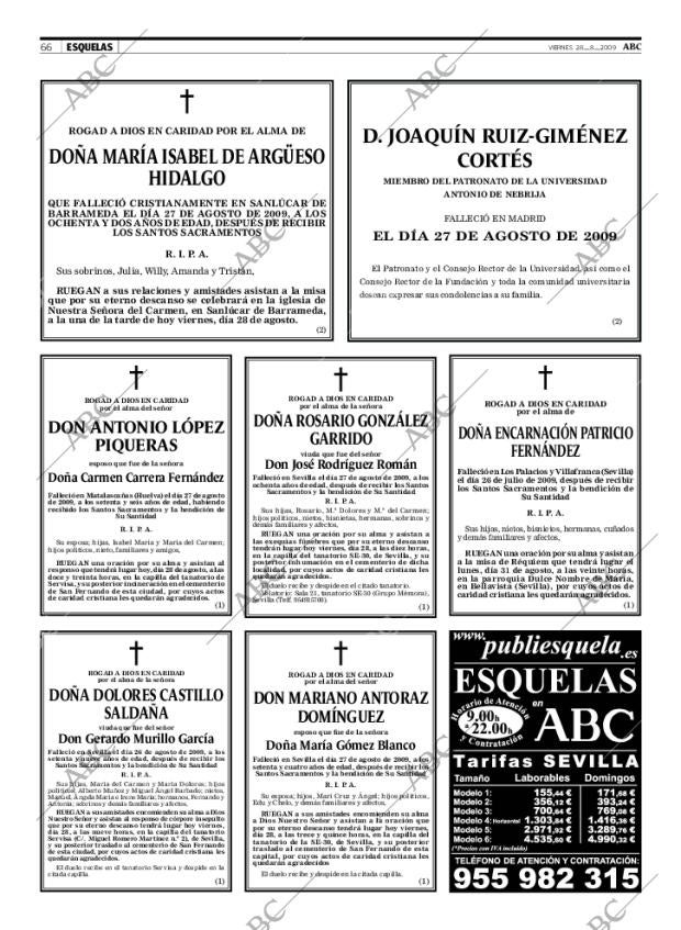 ABC SEVILLA 28-08-2009 página 66