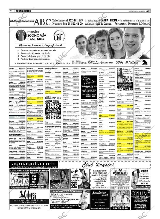ABC SEVILLA 28-08-2009 página 70