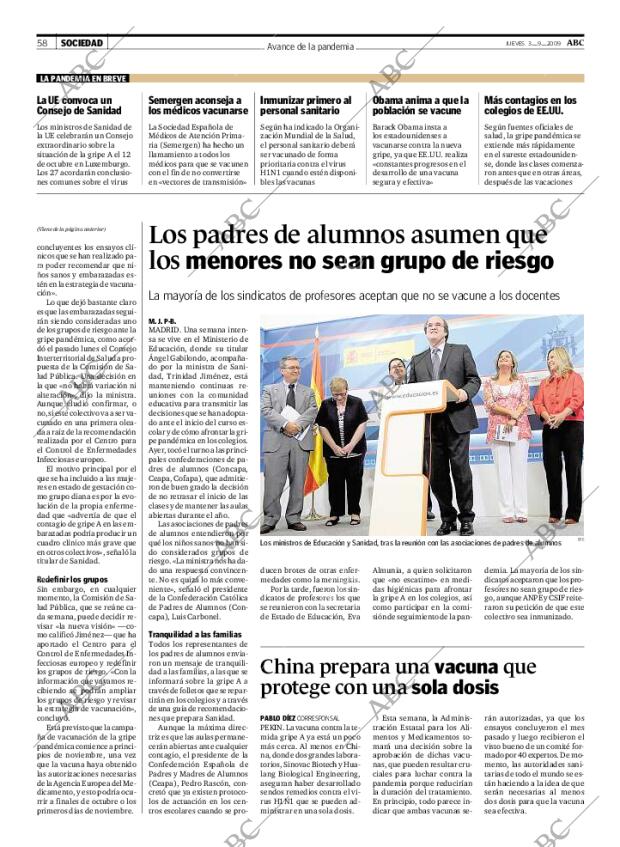 ABC MADRID 03-09-2009 página 58