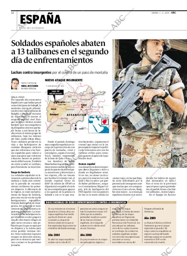 ABC MADRID 04-09-2009 página 14