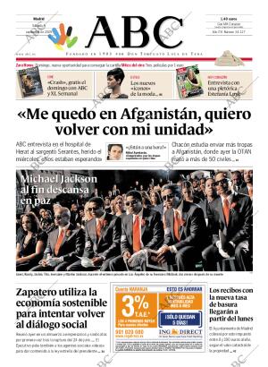 ABC MADRID 05-09-2009 página 1