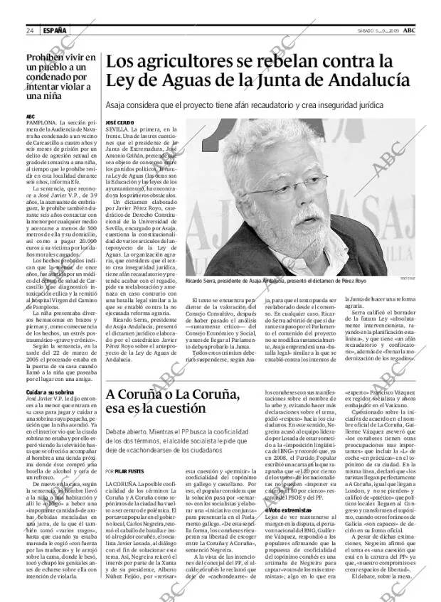 ABC MADRID 05-09-2009 página 24