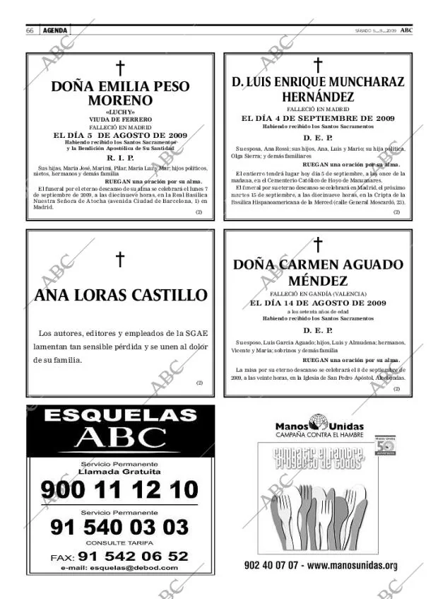 ABC MADRID 05-09-2009 página 66