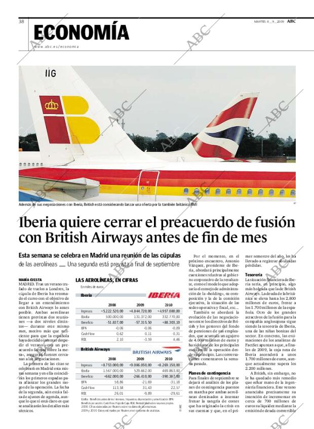 ABC MADRID 08-09-2009 página 38