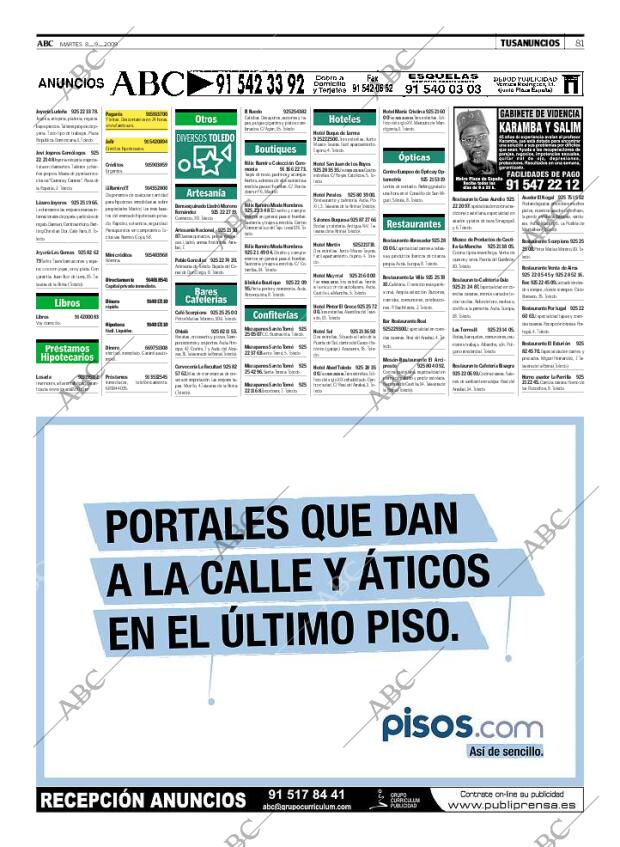 ABC MADRID 08-09-2009 página 81