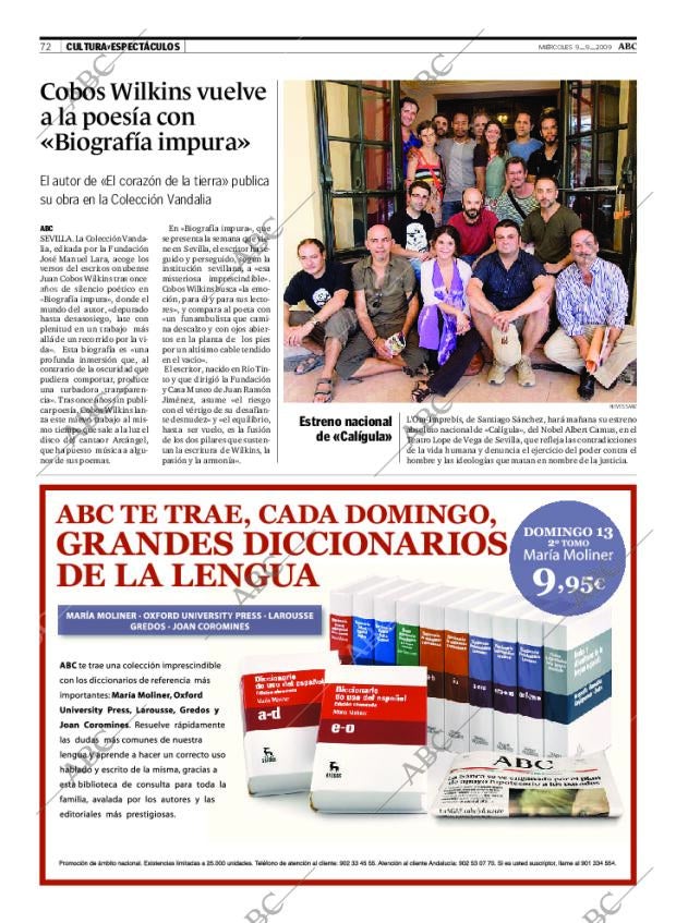 ABC SEVILLA 09-09-2009 página 72