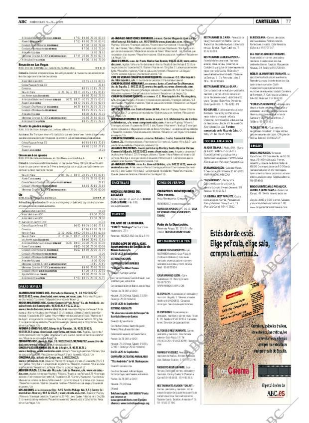 ABC SEVILLA 09-09-2009 página 77