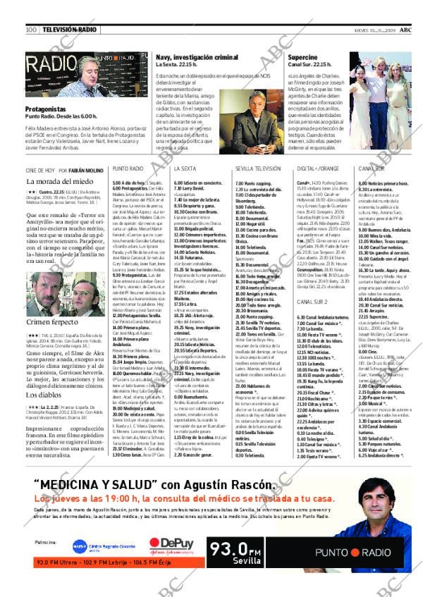 ABC SEVILLA 10-09-2009 página 100