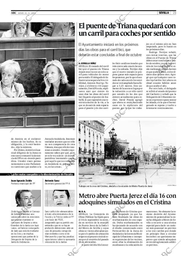 ABC SEVILLA 10-09-2009 página 23