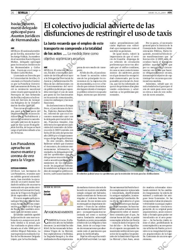 ABC SEVILLA 10-09-2009 página 26