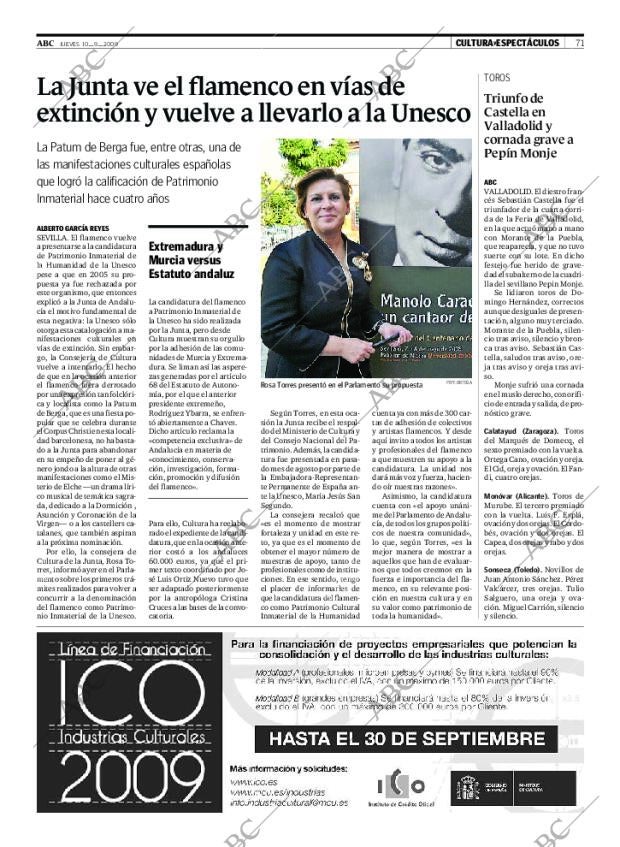 ABC SEVILLA 10-09-2009 página 71