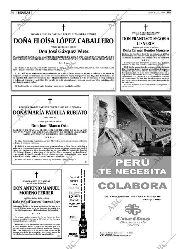 ABC SEVILLA 10-09-2009 página 76