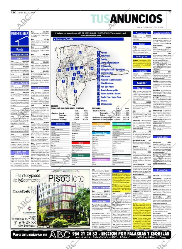 ABC SEVILLA 10-09-2009 página 77