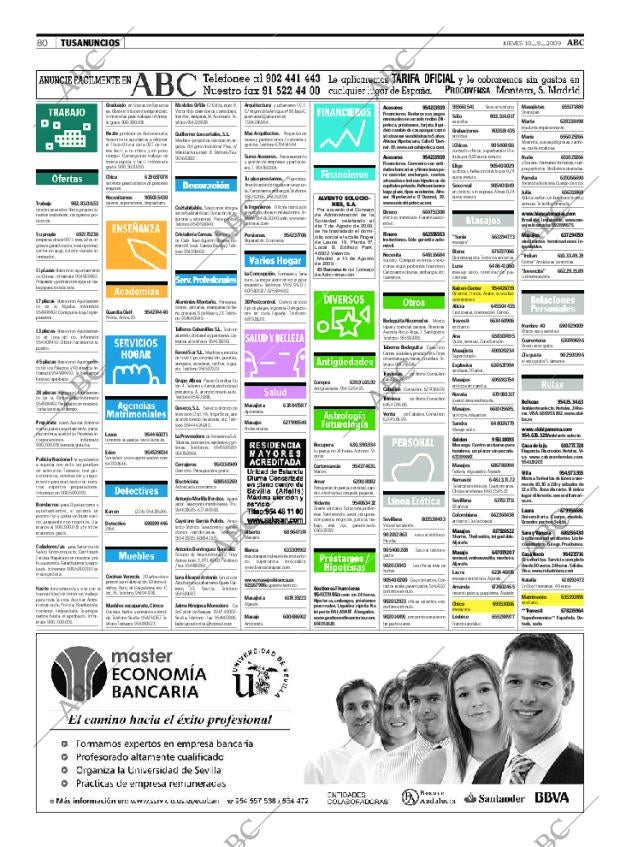 ABC SEVILLA 10-09-2009 página 80
