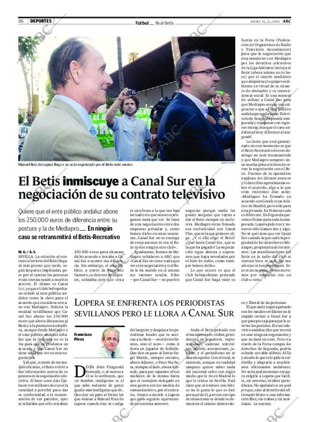 ABC SEVILLA 10-09-2009 página 86