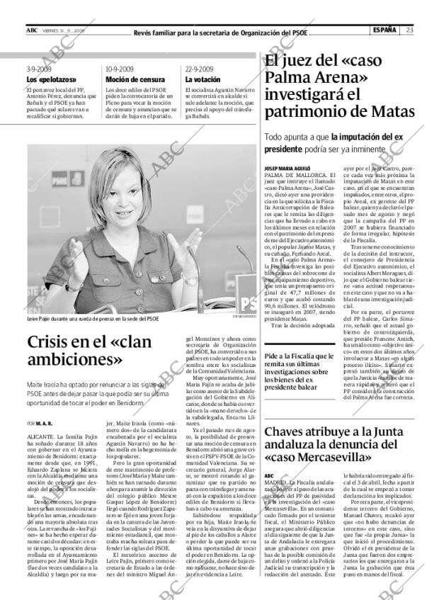 ABC MADRID 11-09-2009 página 23