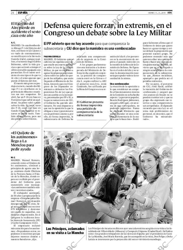ABC MADRID 11-09-2009 página 24