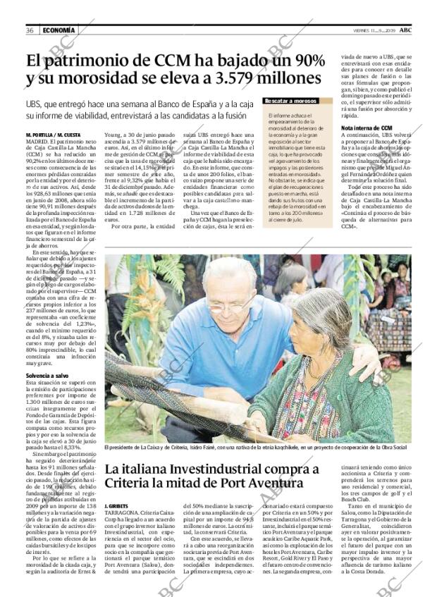 ABC MADRID 11-09-2009 página 36