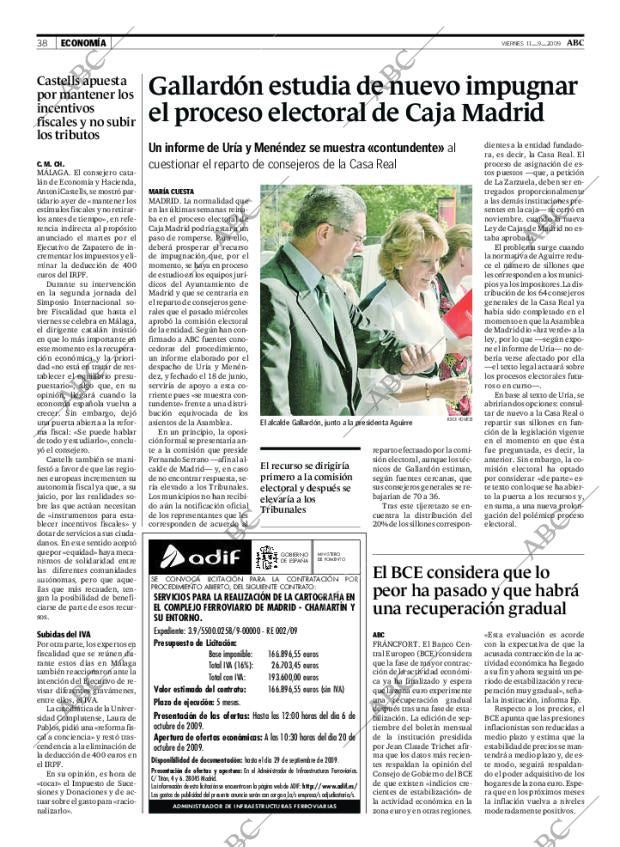 ABC MADRID 11-09-2009 página 38