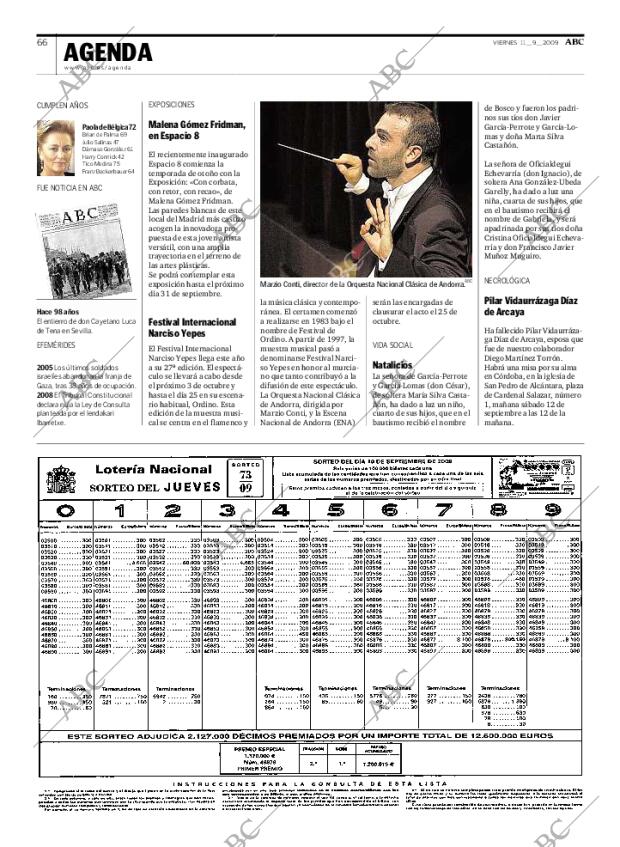 ABC MADRID 11-09-2009 página 66