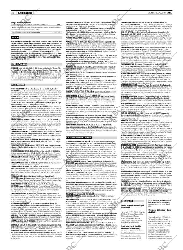 ABC MADRID 11-09-2009 página 74