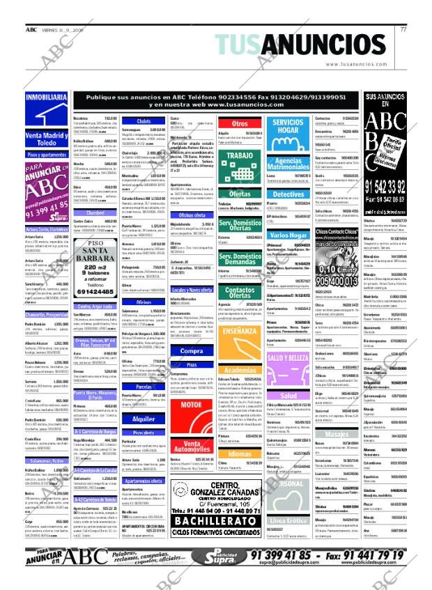 ABC MADRID 11-09-2009 página 77