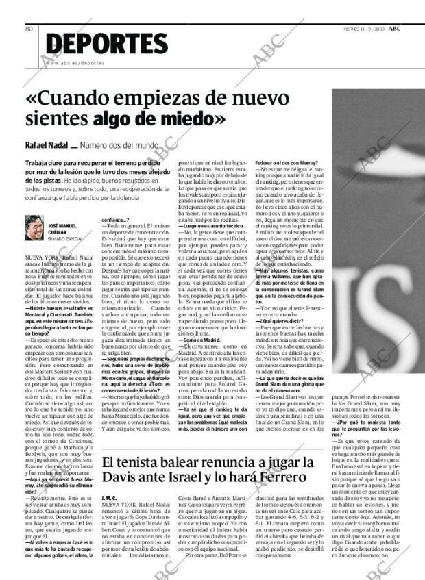 ABC MADRID 11-09-2009 página 80