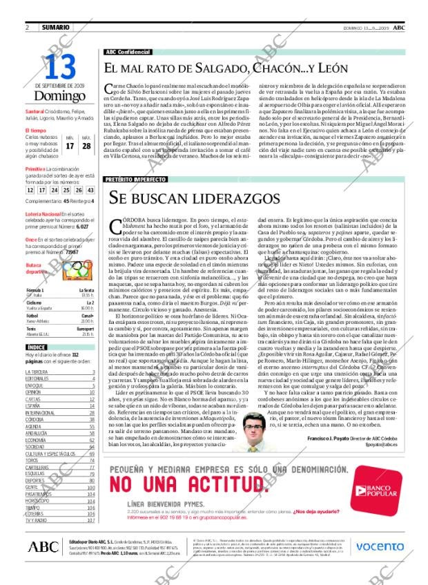 ABC CORDOBA 13-09-2009 página 2