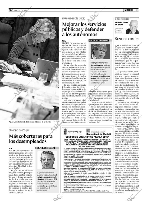 ABC MADRID 14-09-2009 página 43