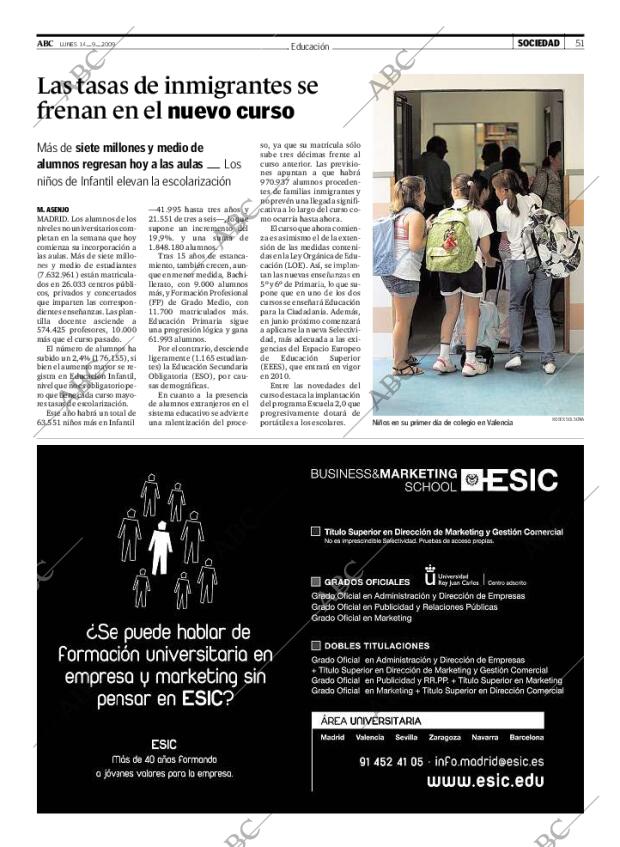 ABC MADRID 14-09-2009 página 51