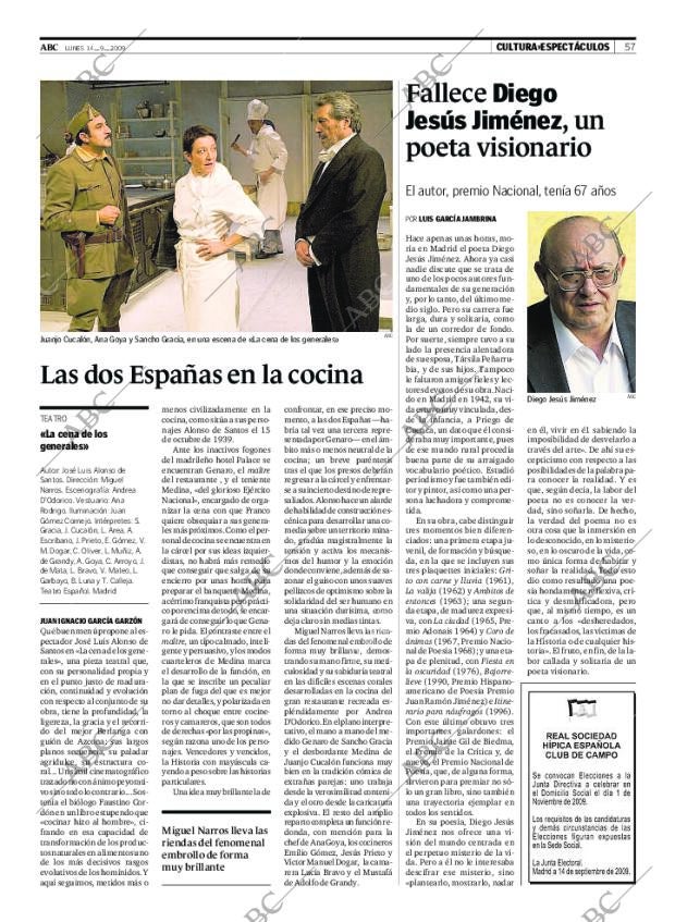 ABC MADRID 14-09-2009 página 57