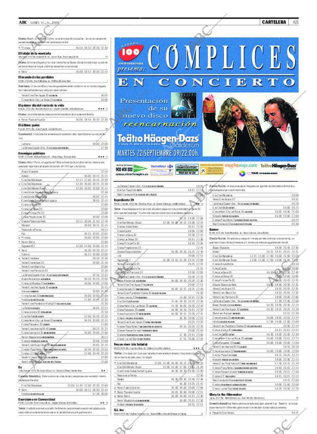 ABC MADRID 14-09-2009 página 65