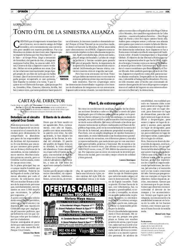 ABC CORDOBA 15-09-2009 página 14