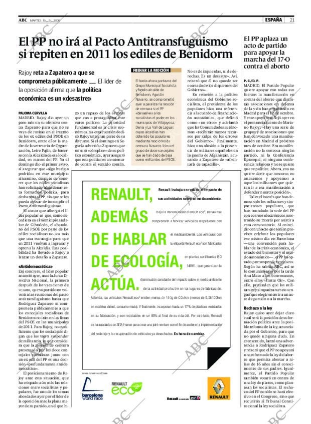 ABC CORDOBA 15-09-2009 página 21