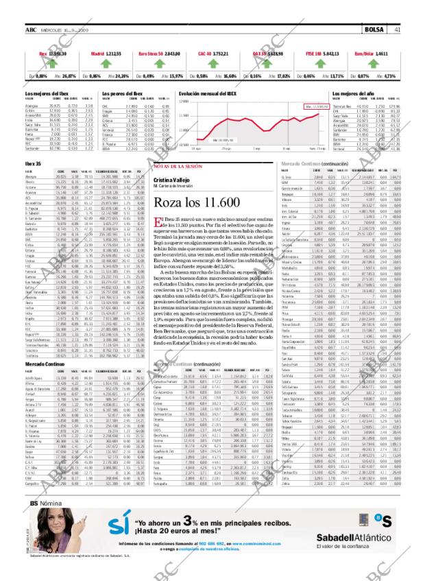 ABC MADRID 16-09-2009 página 41