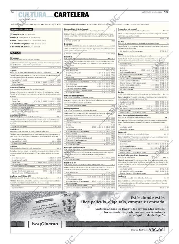 ABC SEVILLA 16-09-2009 página 74