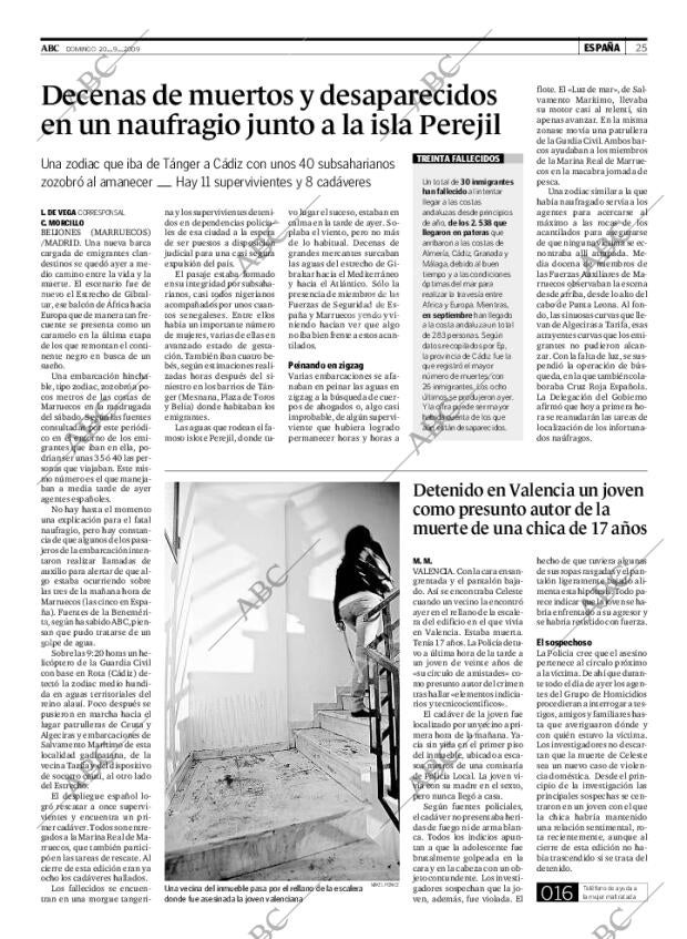 ABC MADRID 20-09-2009 página 27