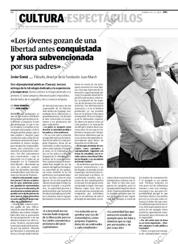 ABC MADRID 20-09-2009 página 62