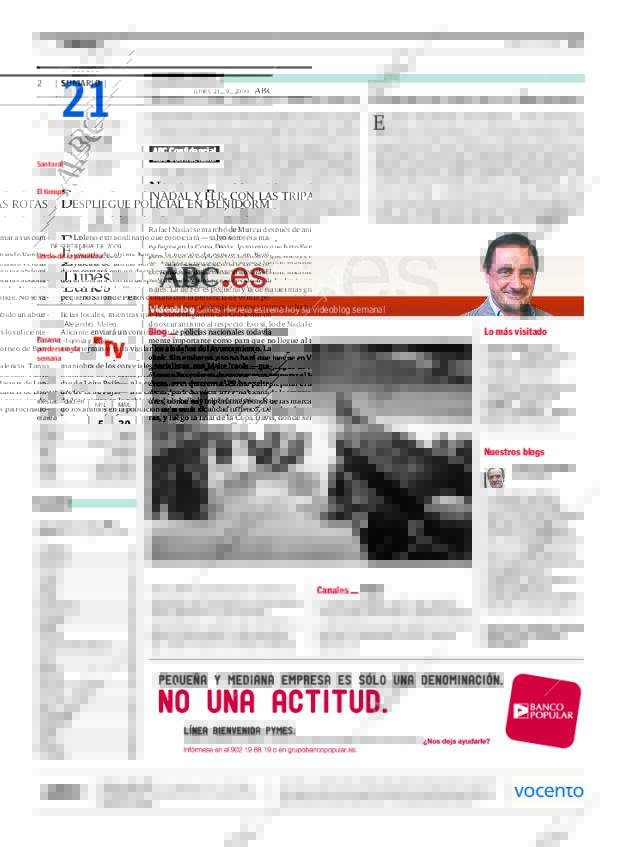ABC MADRID 21-09-2009 página 2