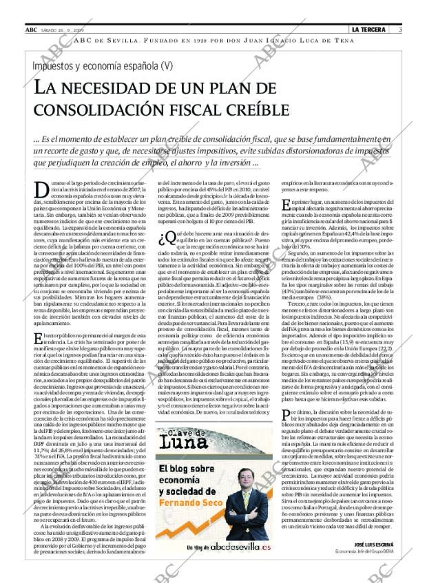 ABC SEVILLA 26-09-2009 página 3