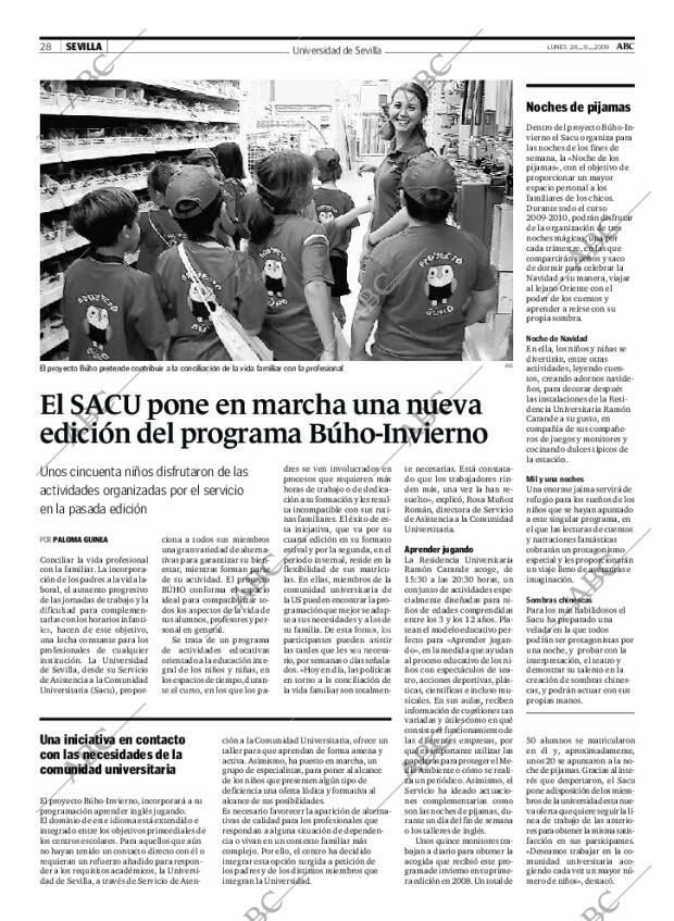 ABC SEVILLA 28-09-2009 página 28
