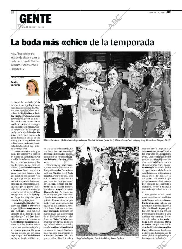 ABC SEVILLA 28-09-2009 página 88