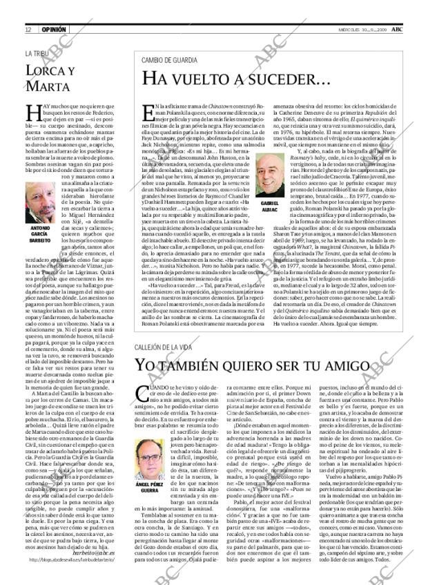 ABC SEVILLA 30-09-2009 página 12