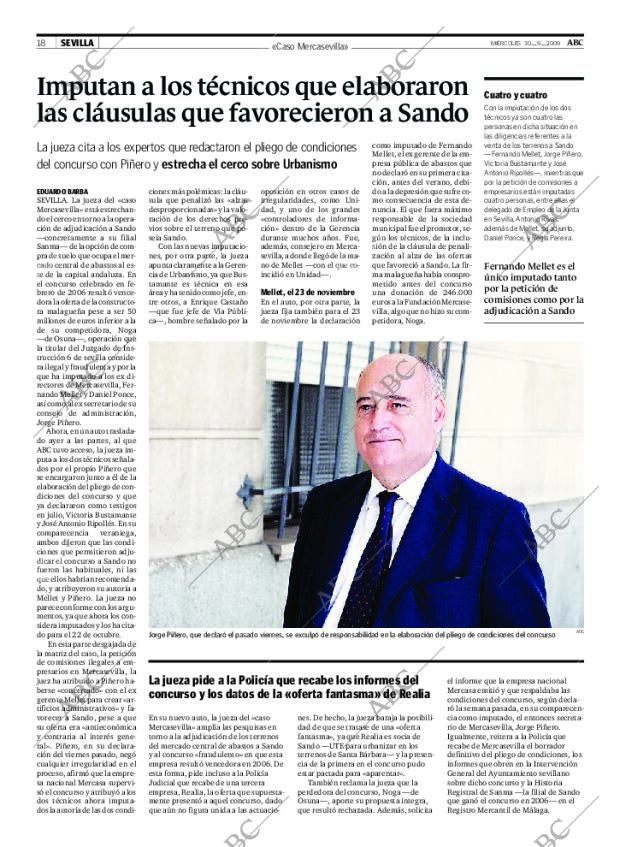 ABC SEVILLA 30-09-2009 página 18