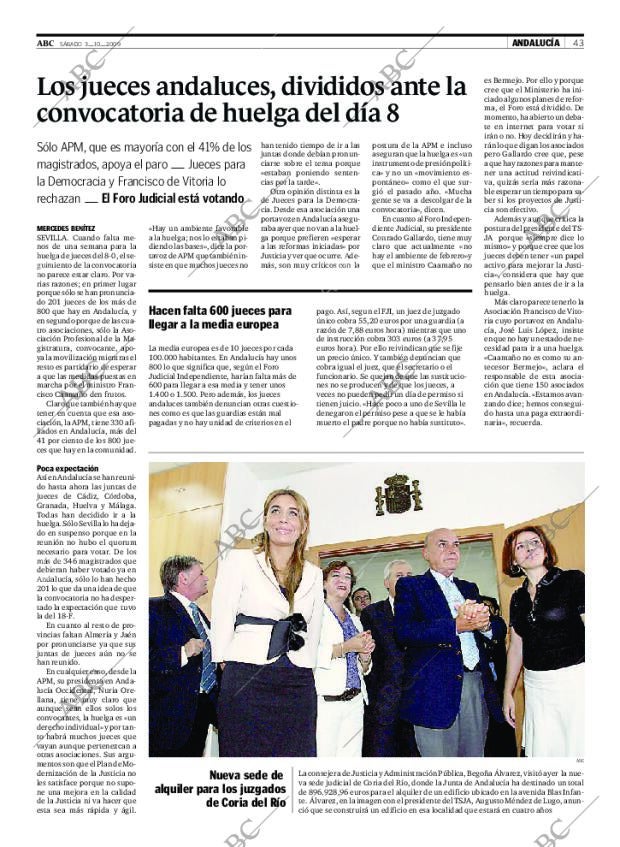 ABC SEVILLA 03-10-2009 página 43