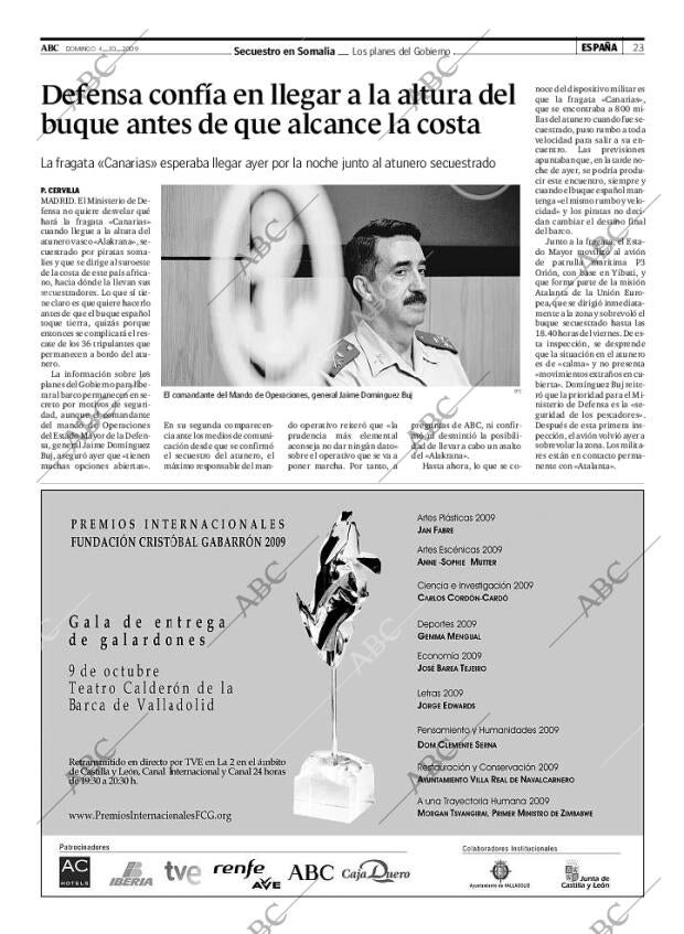 ABC MADRID 04-10-2009 página 25