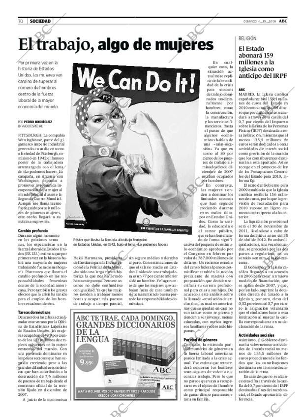 ABC MADRID 04-10-2009 página 72