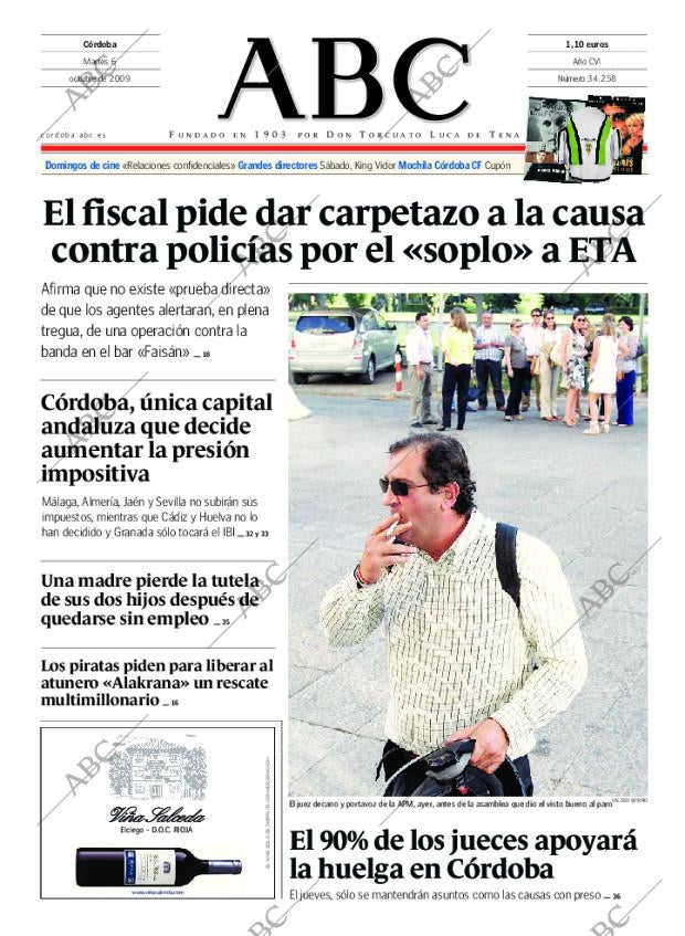 ABC CORDOBA 06-10-2009 página 1